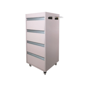 Gaveteiro Brizza - Puxador Cromado